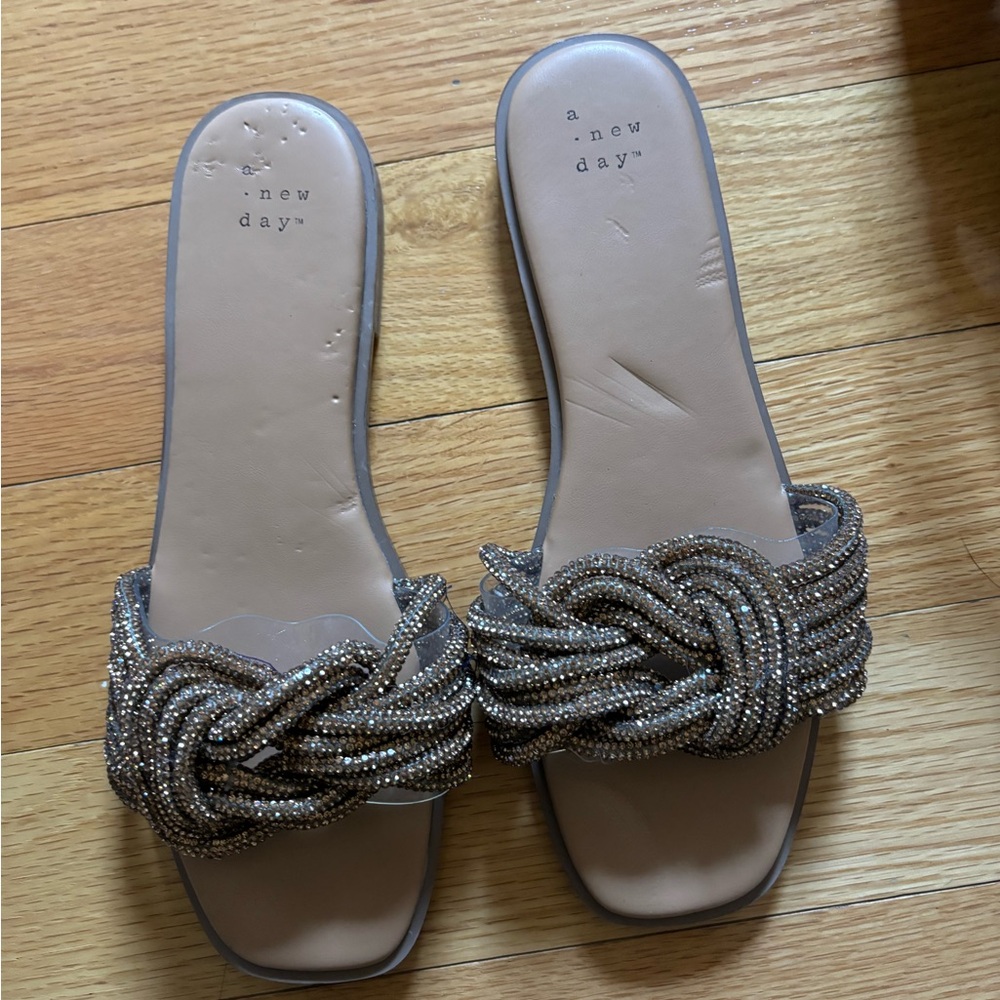 a new day embellished flats